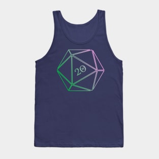 Nat20 | Gradient Tank Top